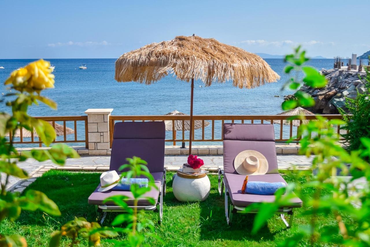 Laia Seafront Luxury Apartments Agia Pelagia Exterior foto