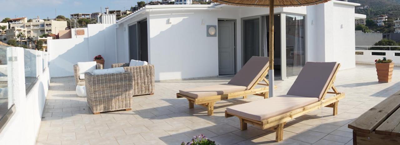 Laia Seafront Luxury Apartments Agia Pelagia Exterior foto